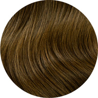 #4A Medium Ash Brown Nano Tip Hair Extensions