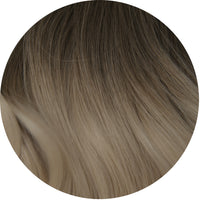 #Arctic Blonde Balayage Seamless Tape In Extensions