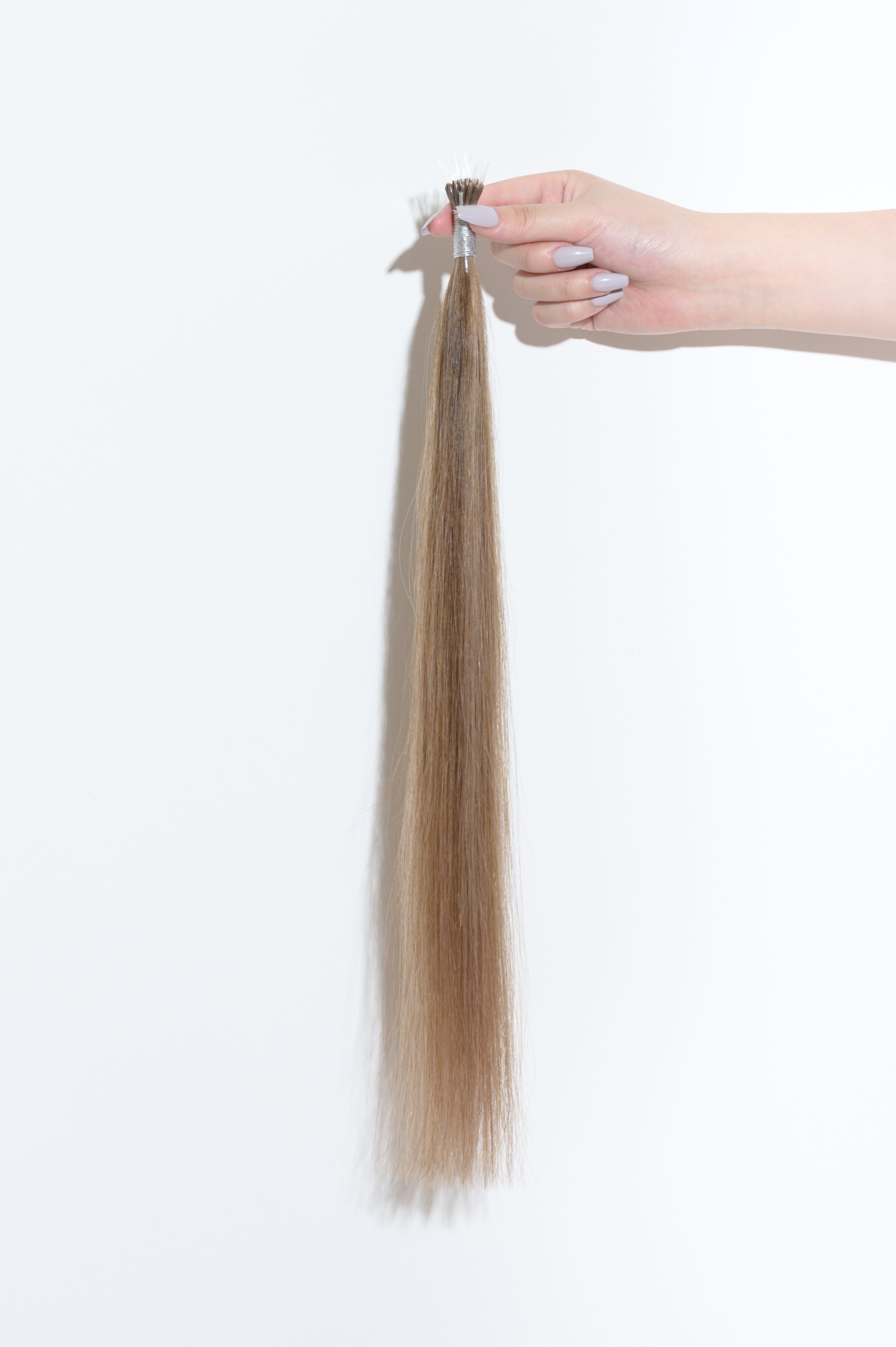 #6 Chestnut Brown Nano Tip Hair Extensions