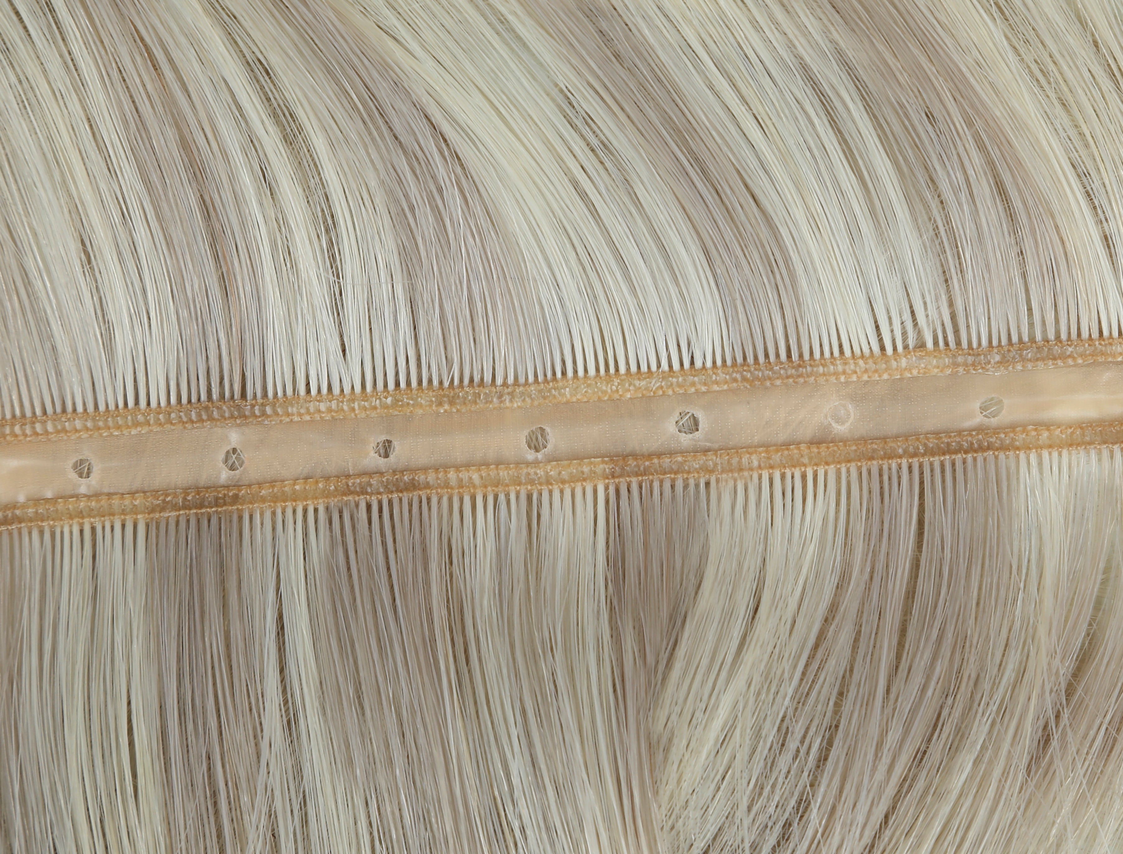 #18/60 Pearl Ash Blonde Highlights Butterfly Genius Weft Extensions