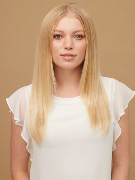 Pre-transformation: Hair before Superior Extensions