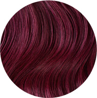#Burgundy Nano Tip Hair Extensions