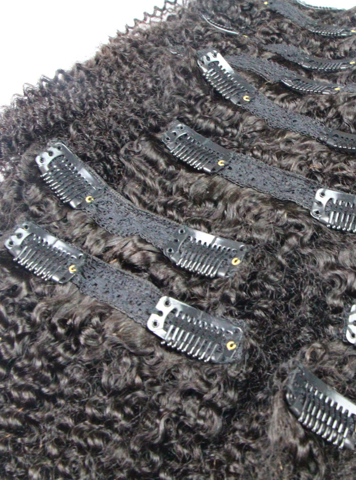 clip in hair extensions ombre, clip in extensions kinky curly