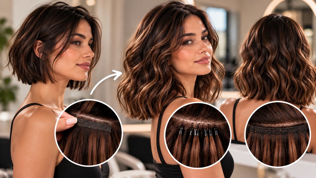 Best Extensions for Short Hair and Bobs