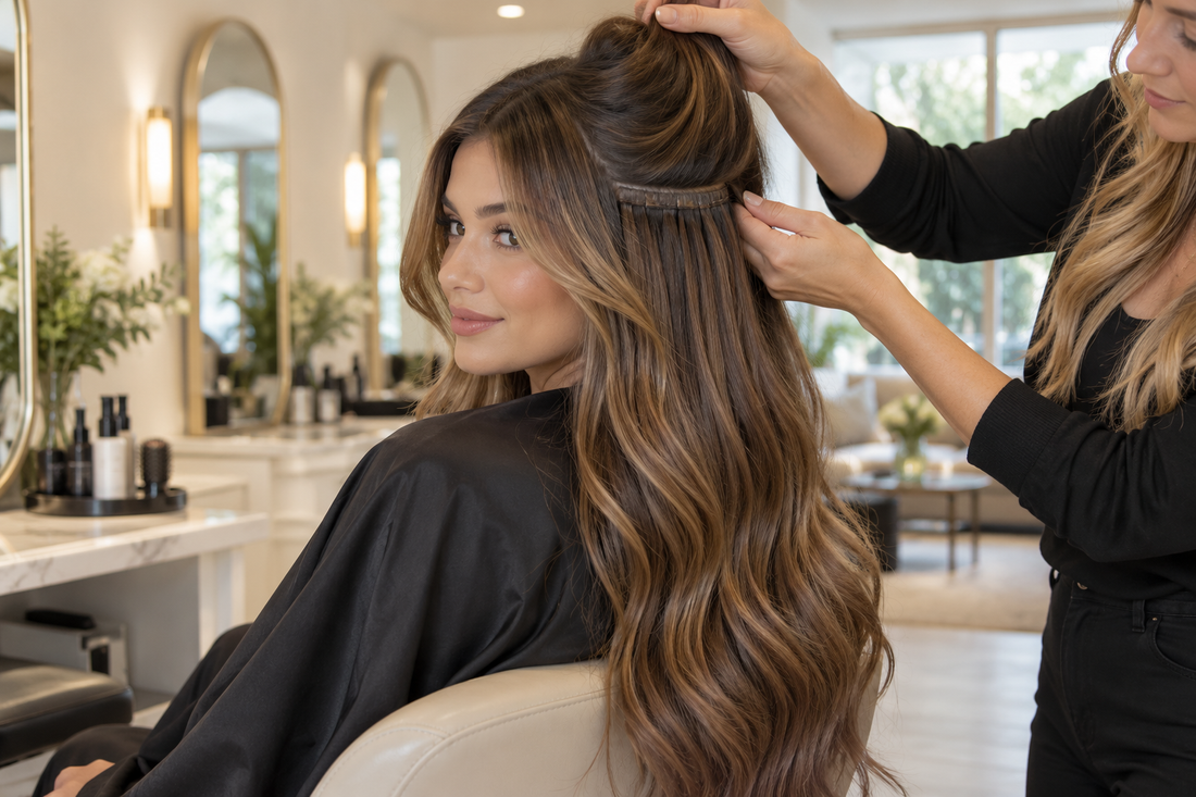 Machine Weft Extensions: The Sew-In Standard