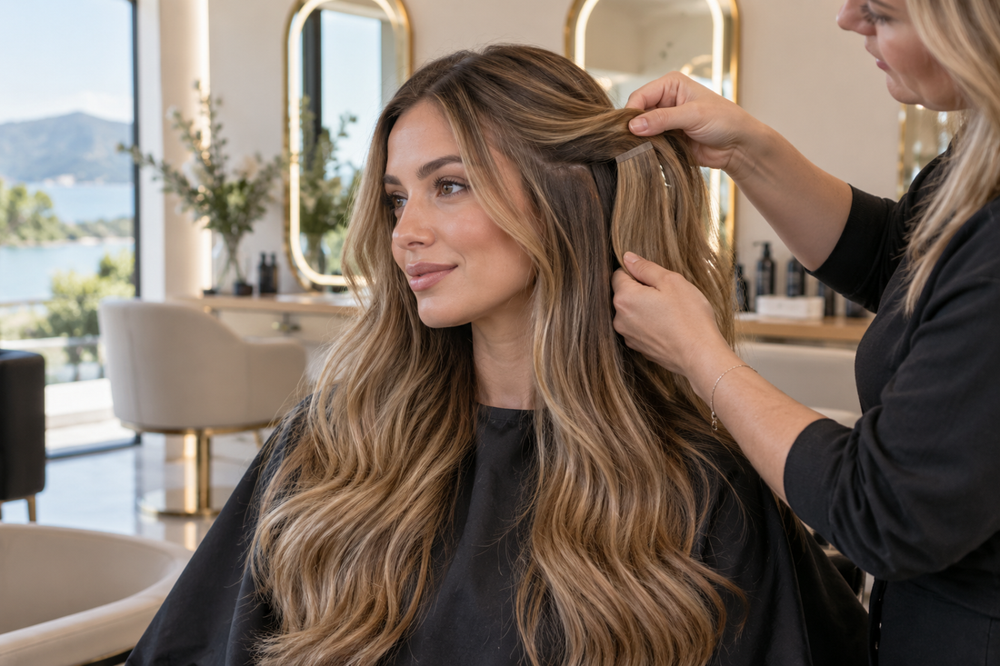 Seamless Tape-In Hair Extensions: The Complete Guide