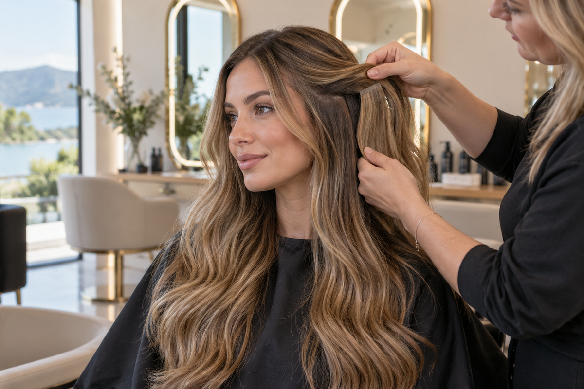 Seamless Tape-In Hair Extensions: The Complete Guide
