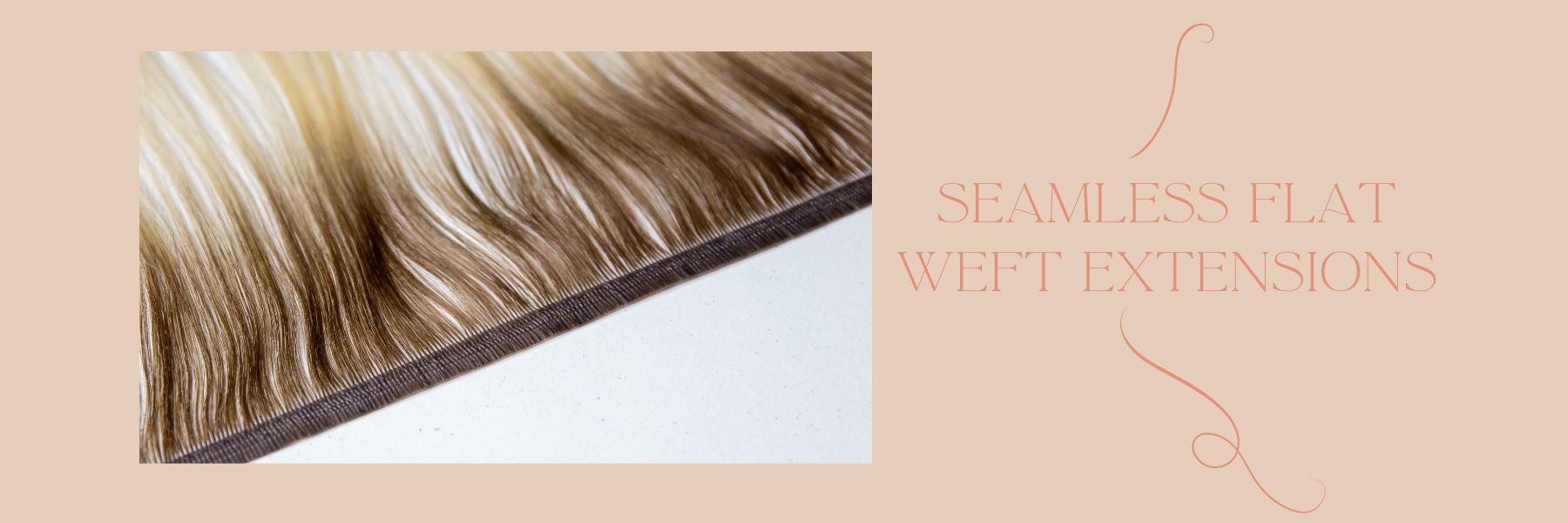 Seamless Flat Weft Hair Extensions