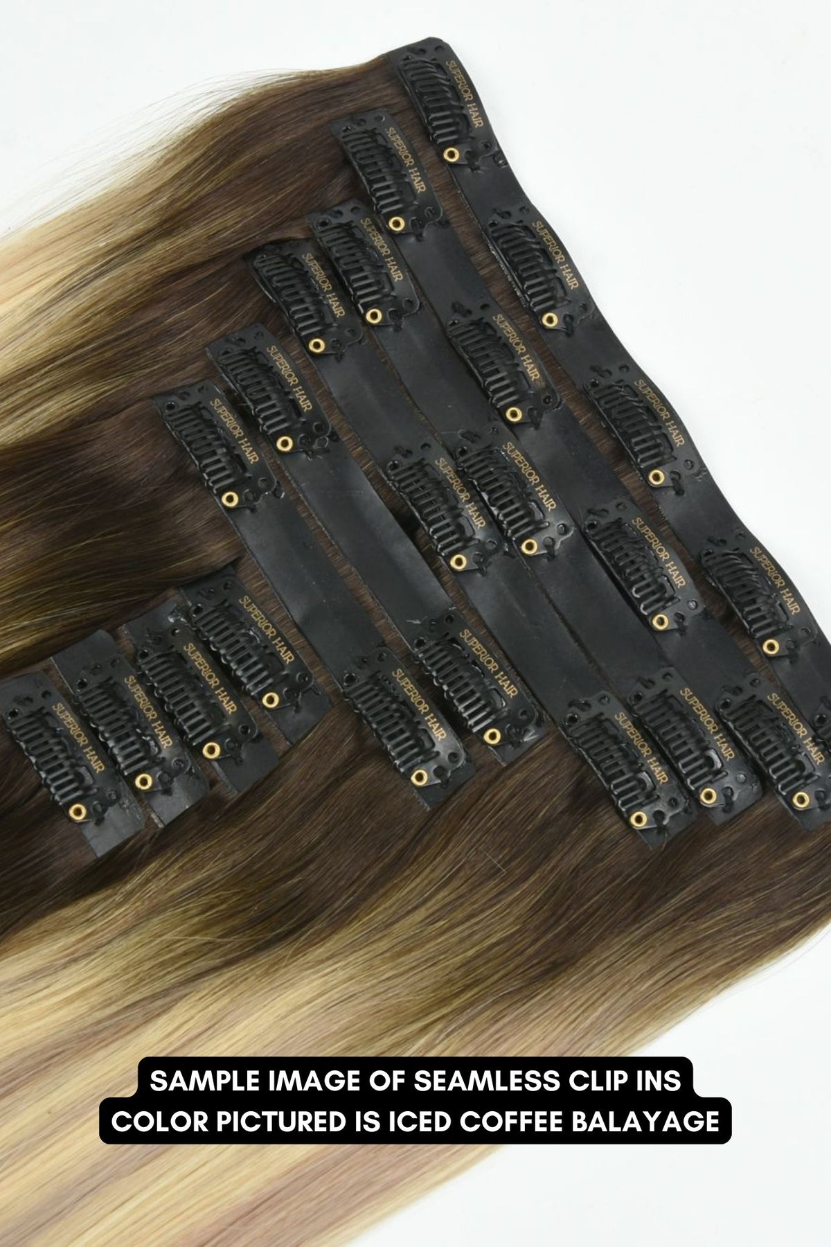 #6R Red Seamless Clip In Hair Extensions