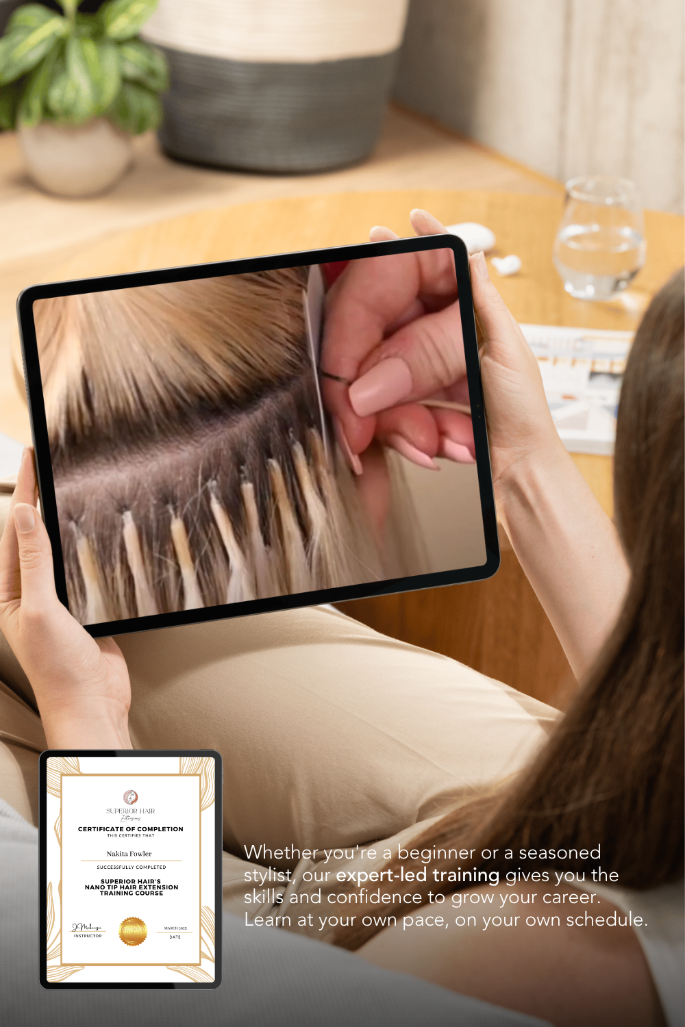 U Tip Hair Extension Training Course Online