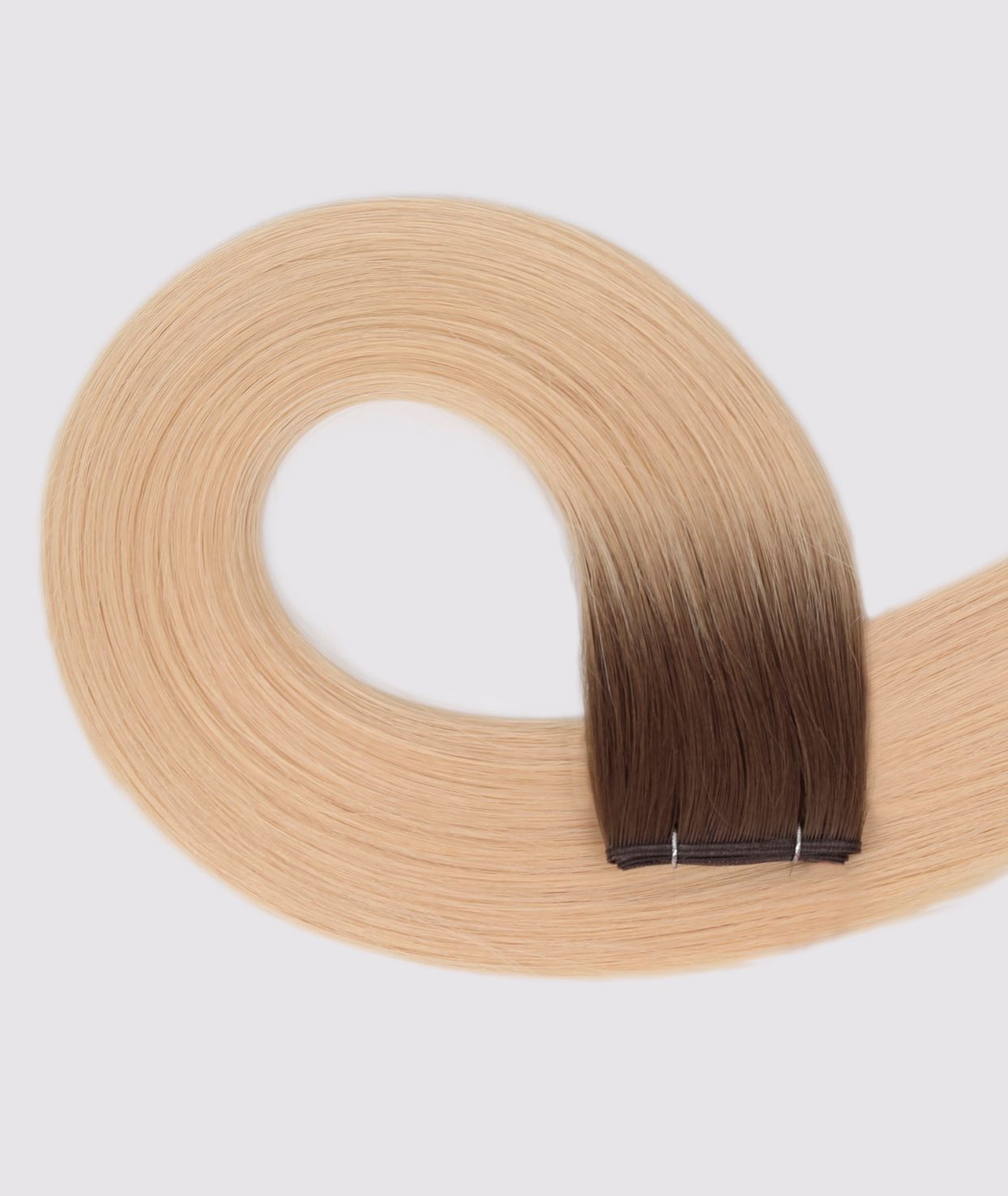 #Rooted Beach Ash Blonde Genius Weft Extensions (NEW)