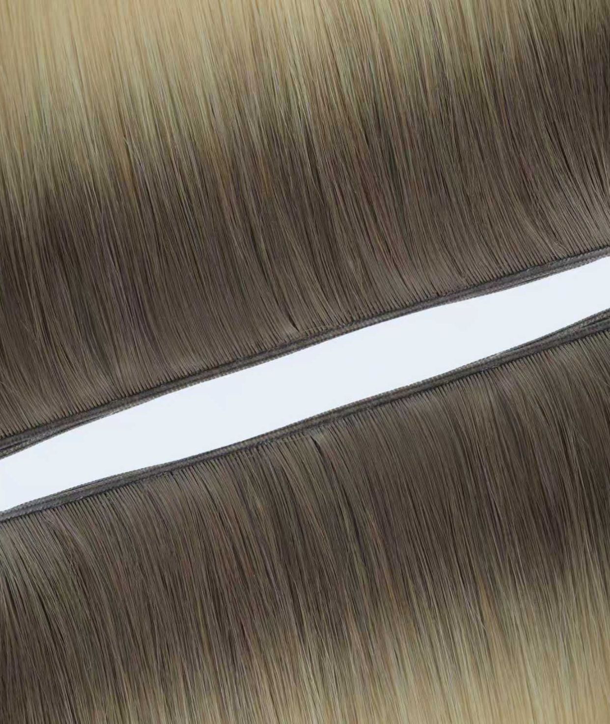 #Rooted Hollywood Blonde Genius Weft Extensions (NEW)