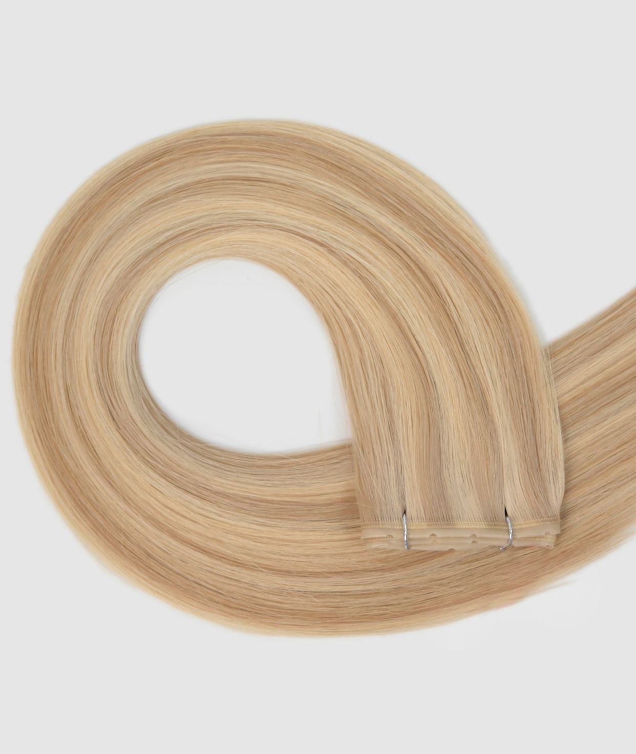 #18/613 Ash Blonde Highlights Butterfly Genius Weft Extensions