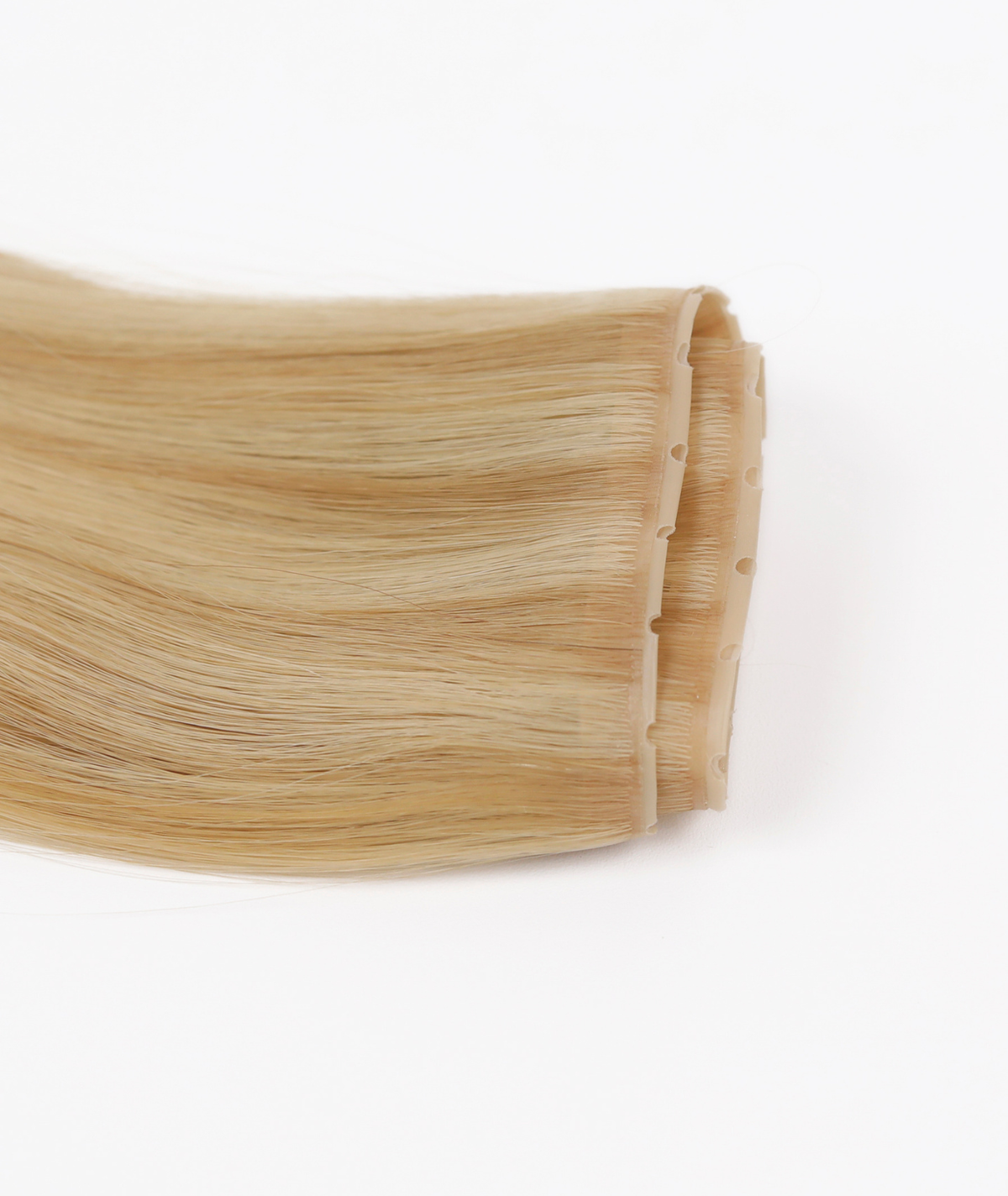 #16/22 Caramel Light Blonde Mix Invisi Butterfly Weft Hair Extensions