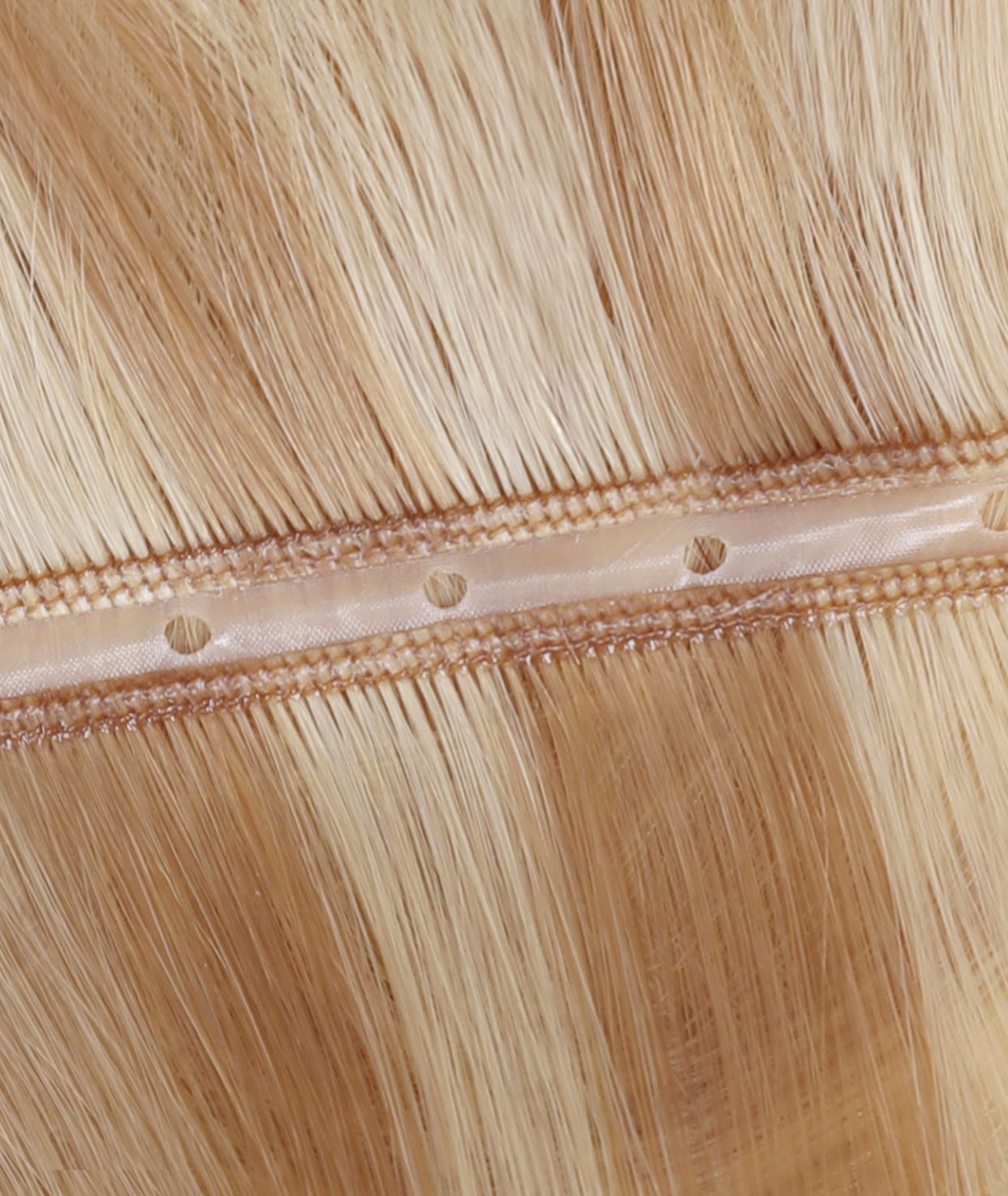 #16/22 Caramel Light Blonde Mix Butterfly Genius Weft Extensions