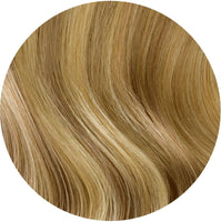 #16/22 Caramel Light Blonde Highlights Genius Weft Extensions