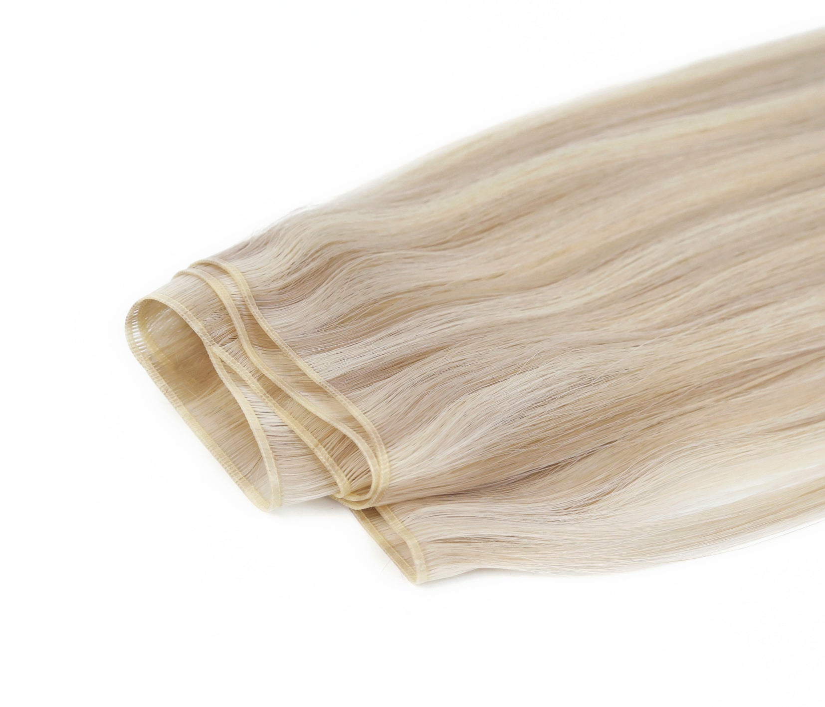 #18/60 Pearl Ash Blonde Highlights Genius Weft Extensions