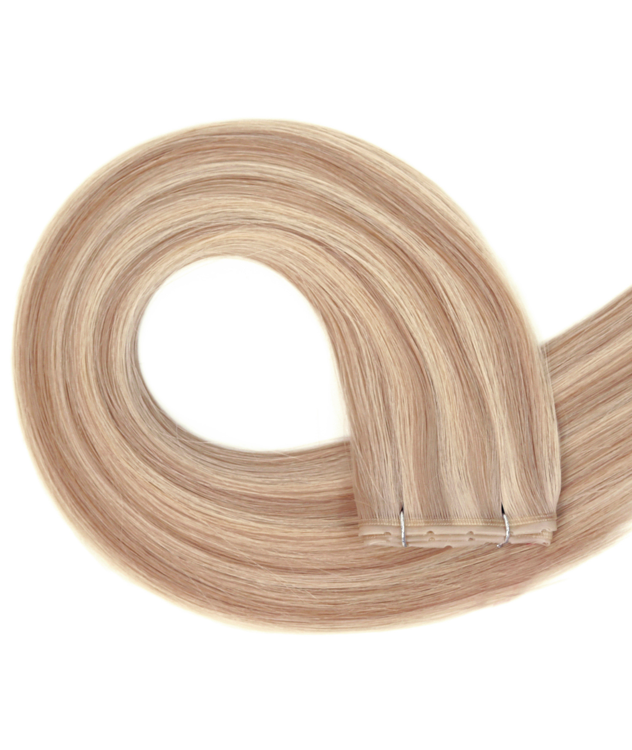 #18/613 Ash Blonde Highlights Butterfly Genius Weft Extensions