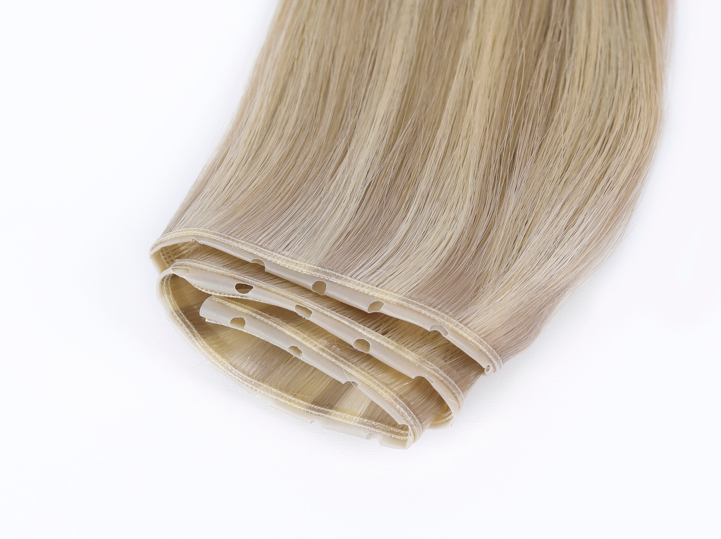#18/613 Ash Blonde Highlights Butterfly Genius Weft Hair Extensions