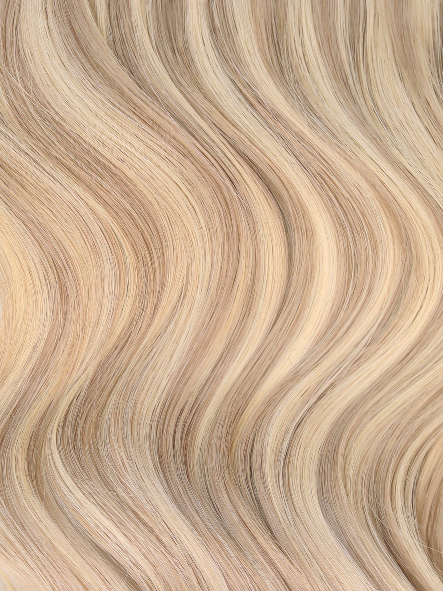 #18/613 Ash Blonde Highlights Classic Clip In Hair Extensions 9pcs