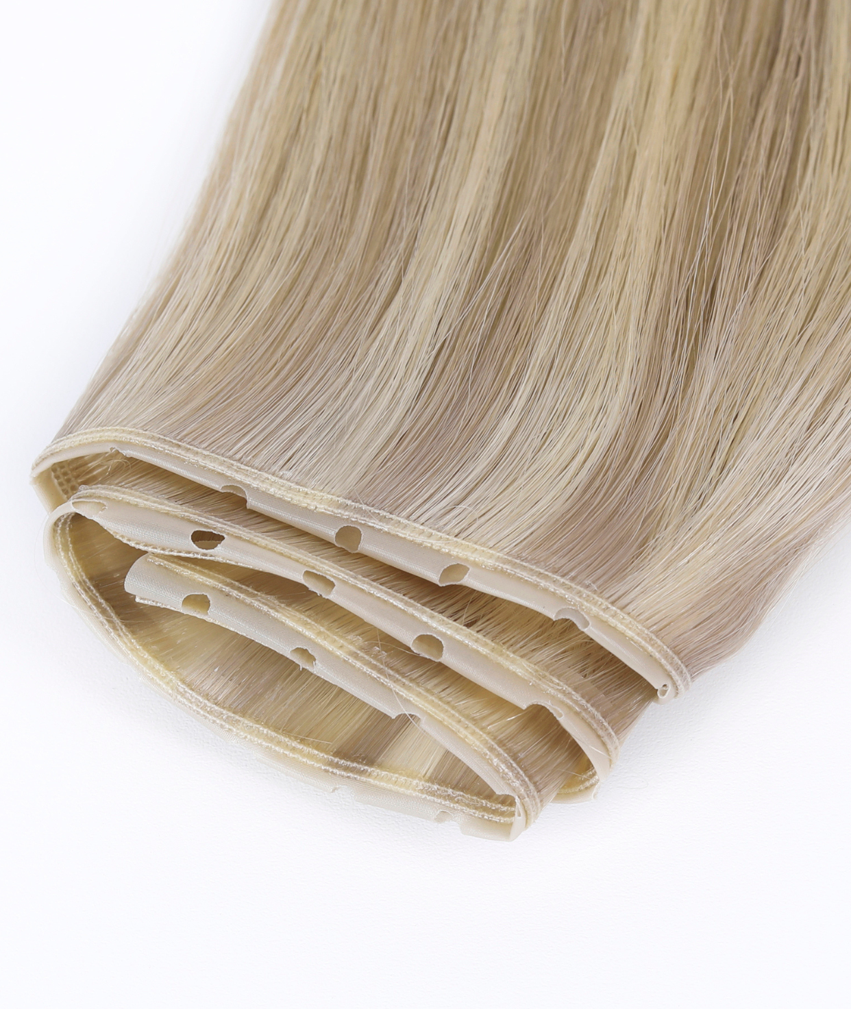 #18/613 Lightest Ash Blonde Highlights Genius Weft Extensions