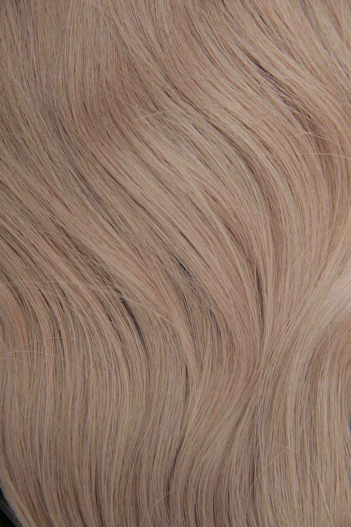 #18 Dark Ash Blonde Flat Tip Extensions