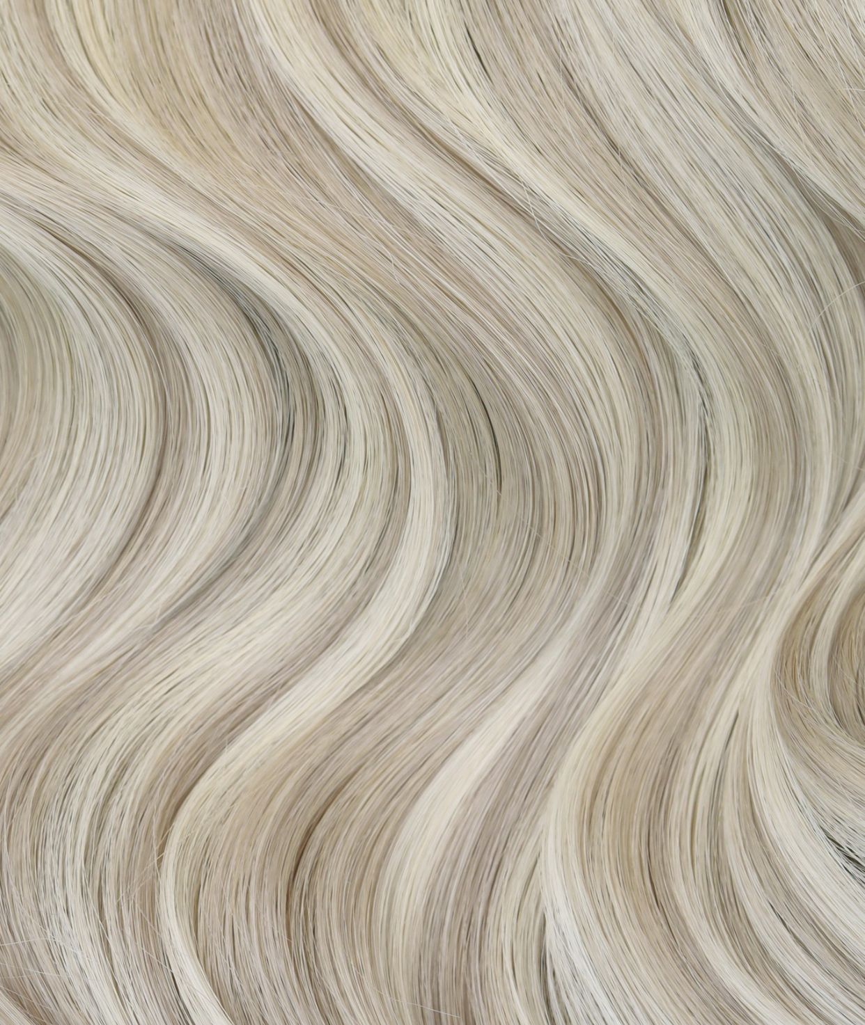 #18/60 Pearl Ash Blonde Highlights Genius Weft Extensions