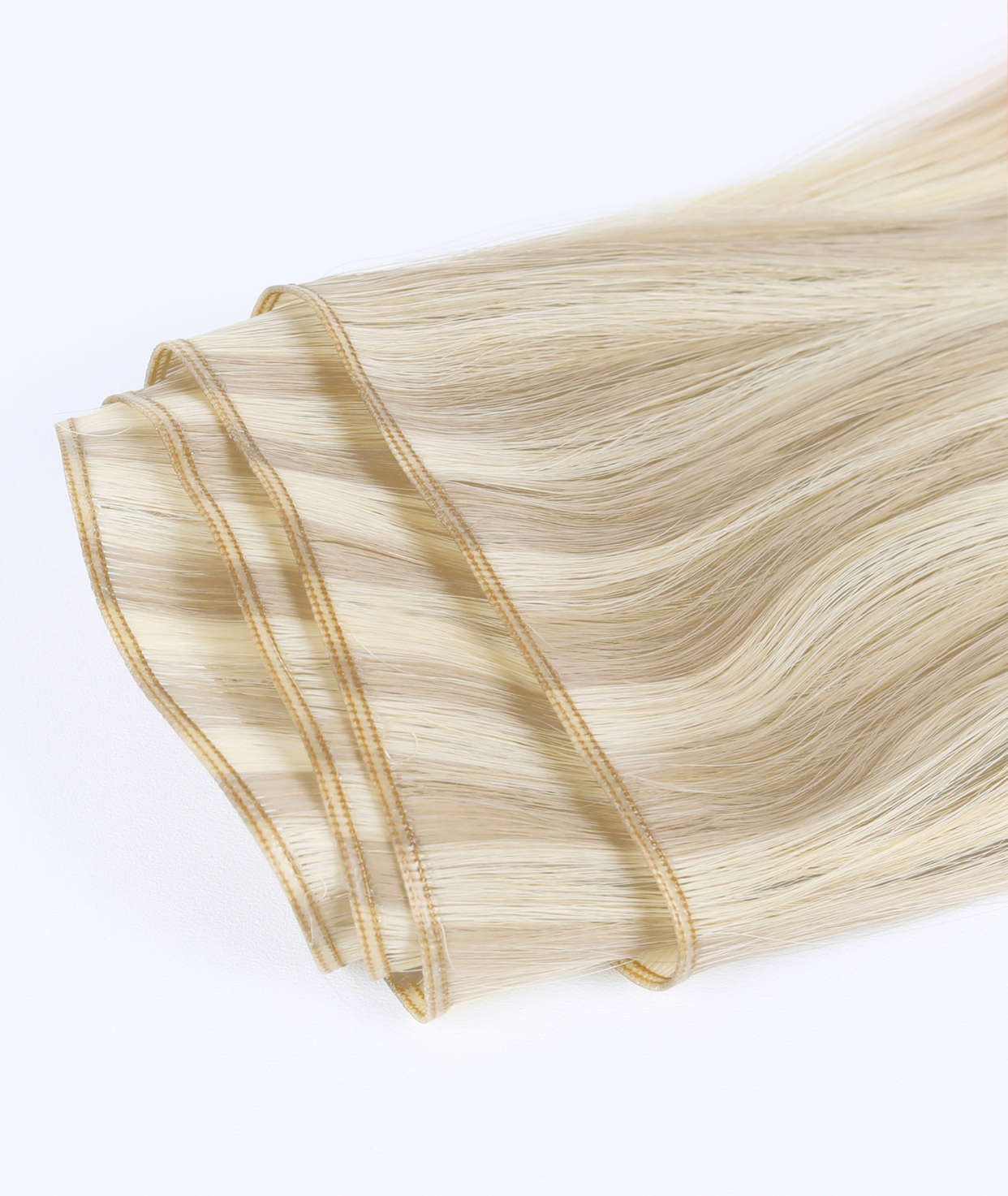 #18/613 Lightest Ash Blonde Highlights Genius Weft Extensions