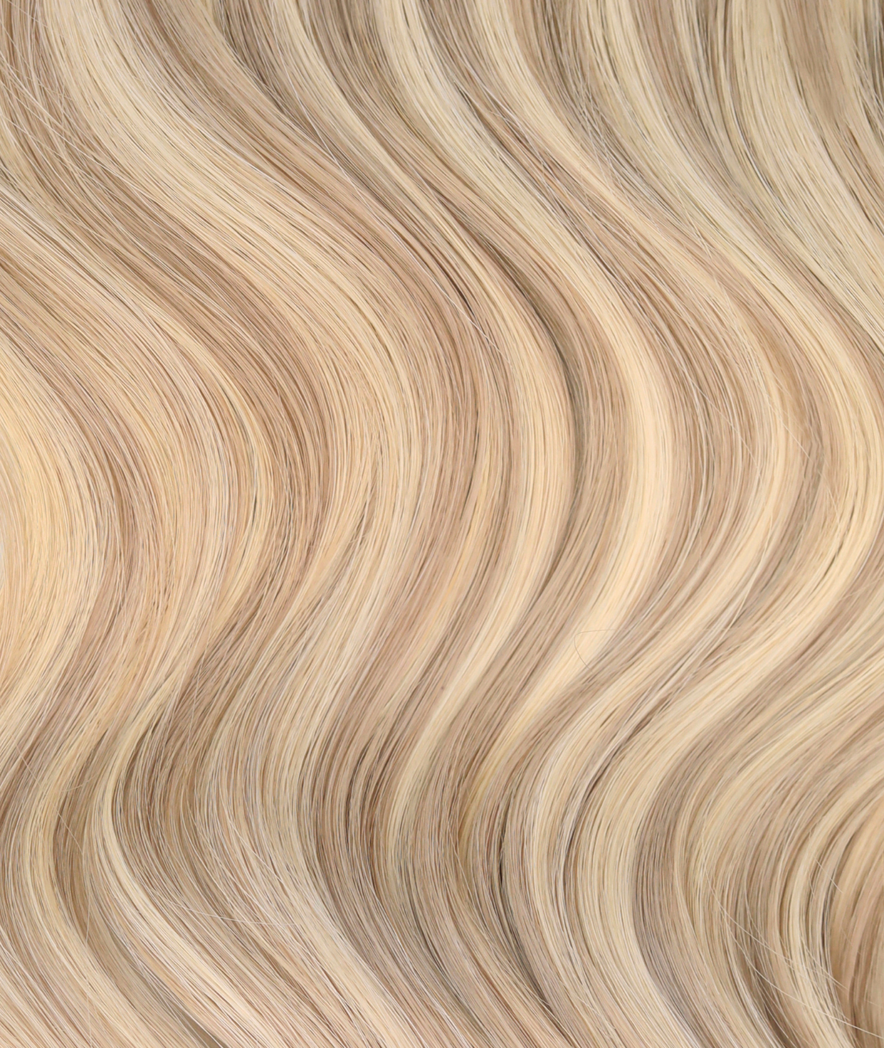 #18/613 Ash Blonde Highlights Invisi Butterfly Weft Hair Extensions
