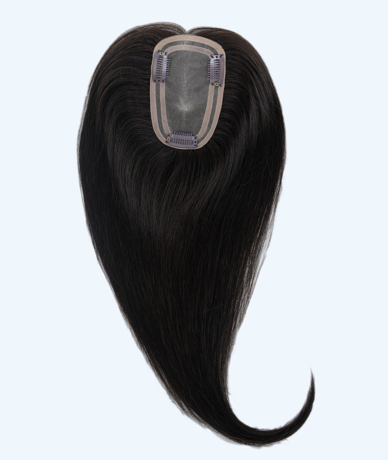 #1BL Darkest Brown Women's Lite Hair Topper (NEW)