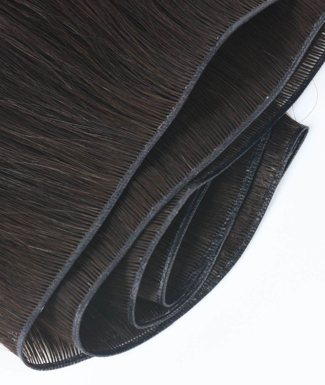 #1BL Darkest Brown Genius Weft Extensions