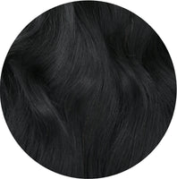 #1B Off Black Messy Bun Extension
