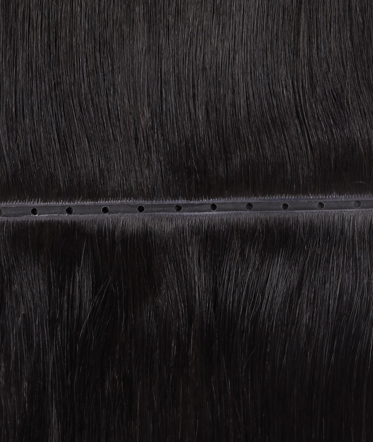 #1B Off-Black Invisi Butterfly Weft Hair Extensions
