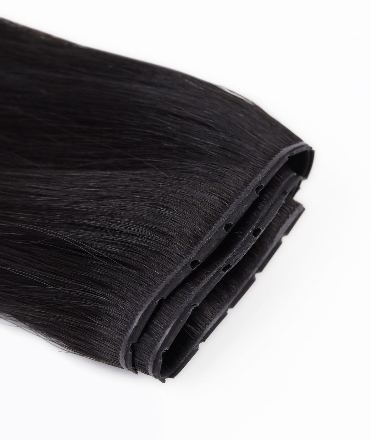 #1B Off-Black Invisi Butterfly Weft Hair Extensions