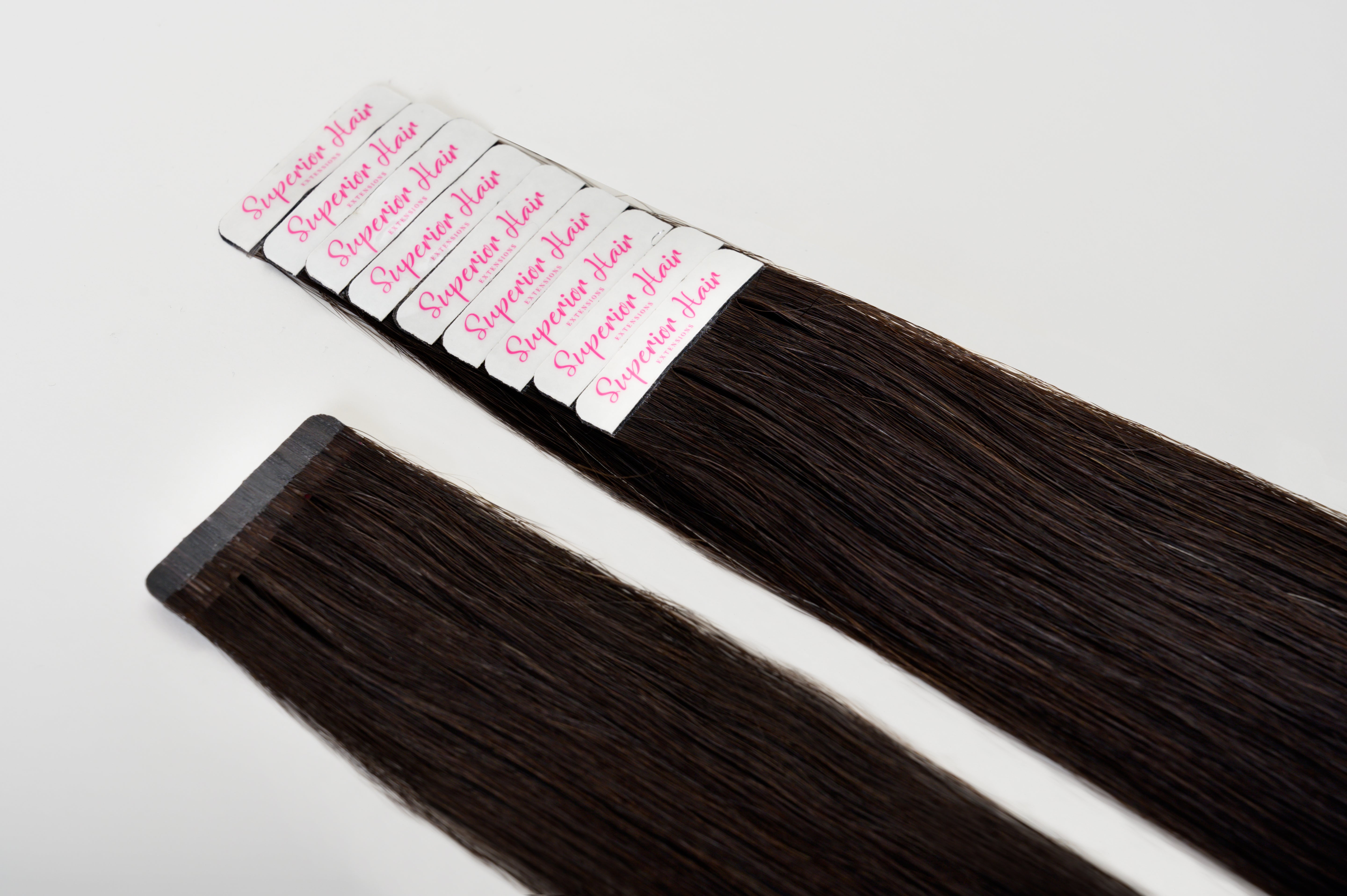 #1B Off-Black Seamless Tape In Extensions