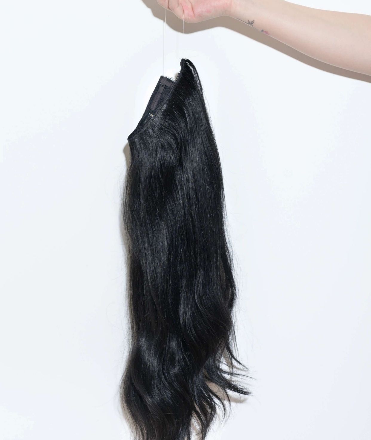 #1 Jet Black Classic Halo Hair Extensions
