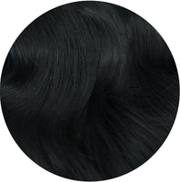 #1 Jet Black Nano Tip Hair Extensions