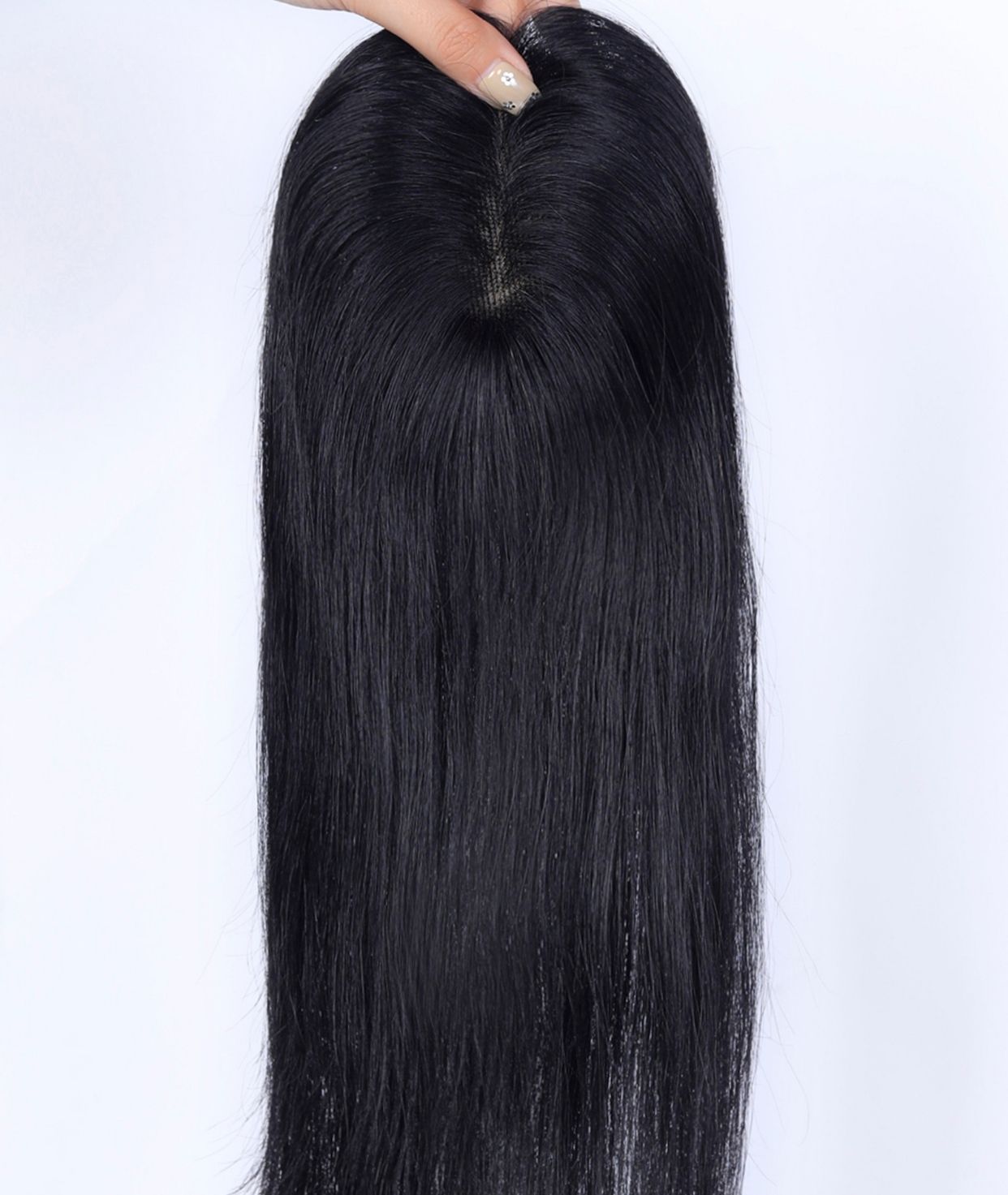 #1 Jet Black Women's Lite Hair Topper (NEW)