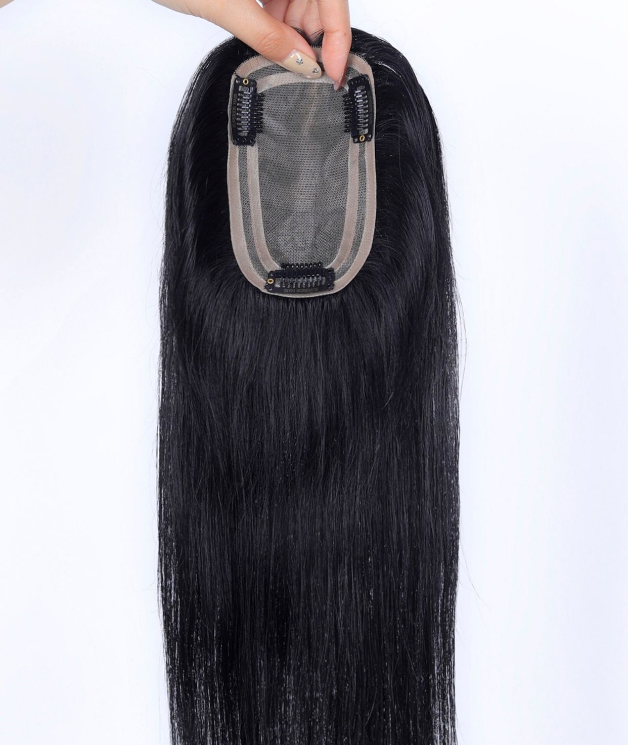 #1 Jet Black Women's Lite Hair Topper (NEW)