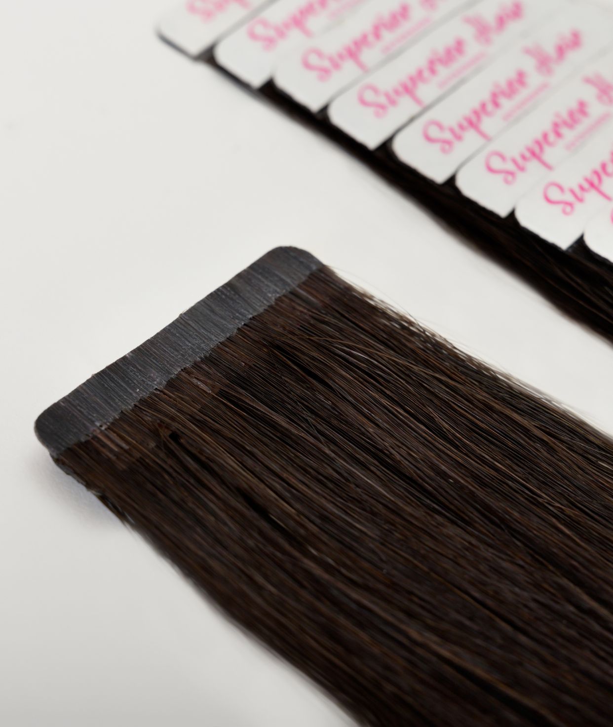 #1B Off-Black Seamless Tape In Extensions