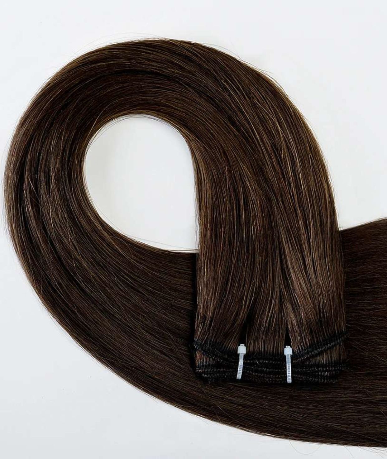 #1B Off-Black Machine Weft Extensions