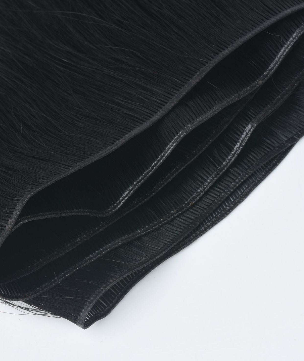 #1 Jet Black Genius Weft Extensions