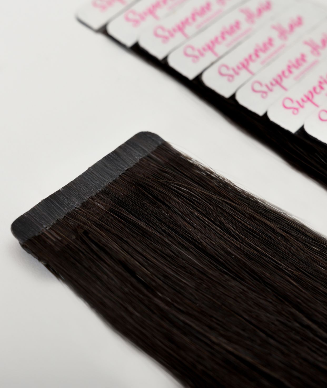 #1 Jet Black Seamless Tape In Extensions