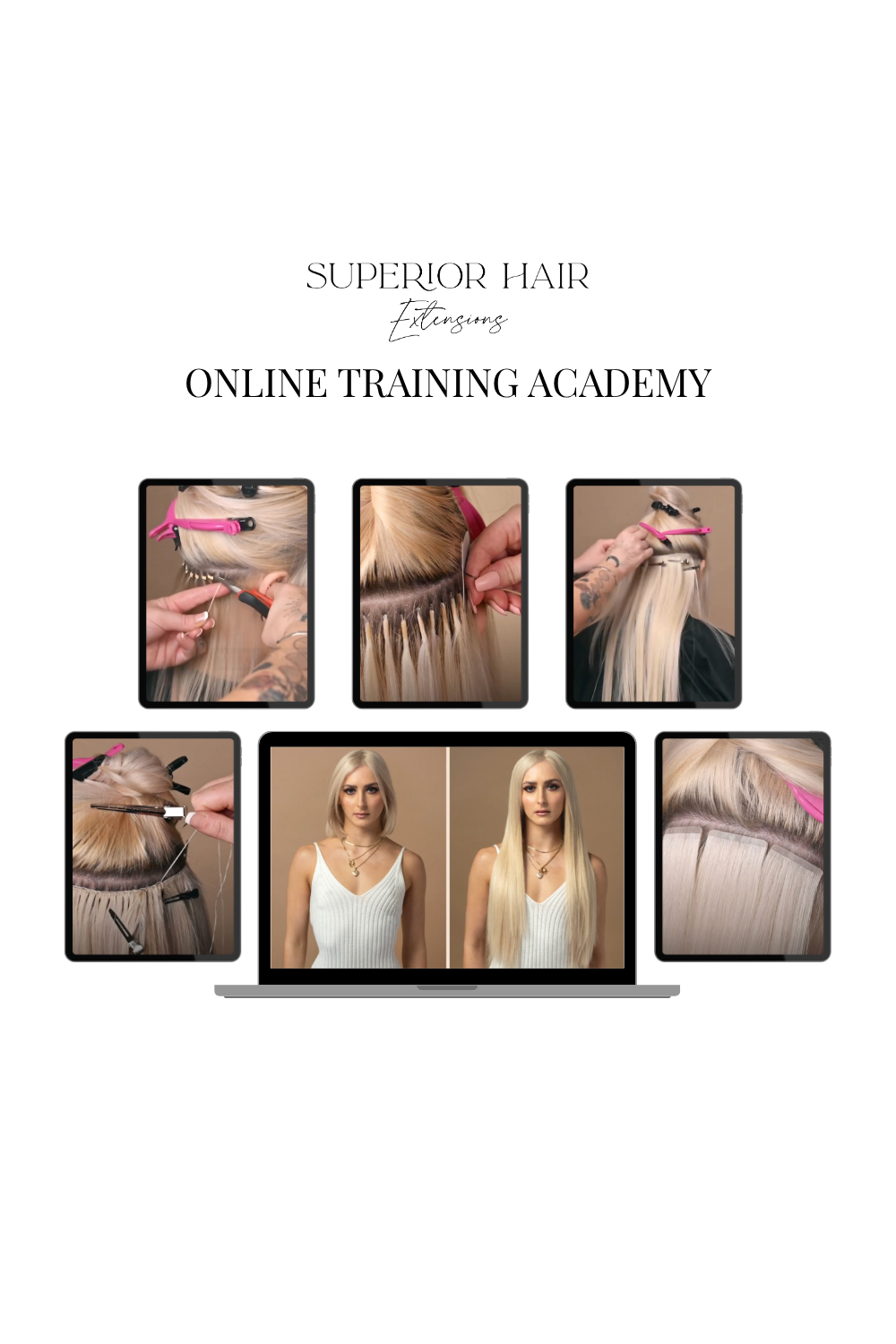 U Tip Hair Extension Training Course Online