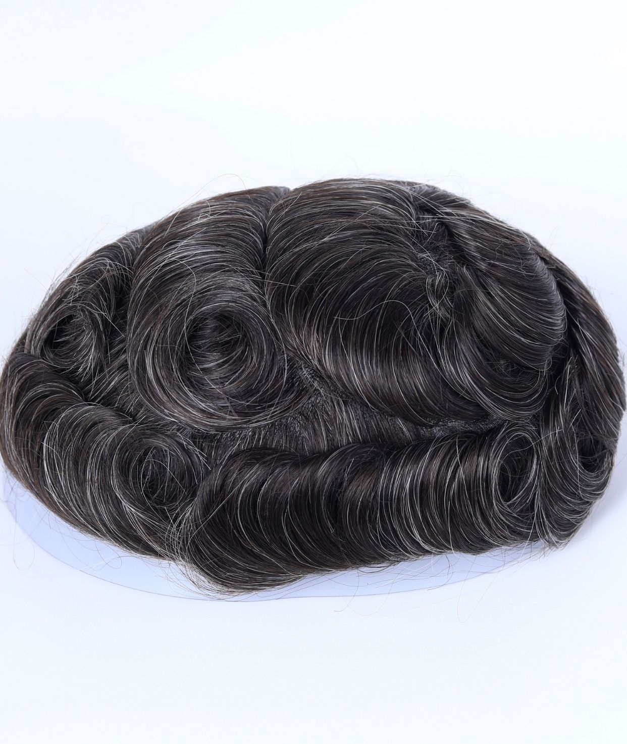 #2 Dark Brown Skin Base Hair System