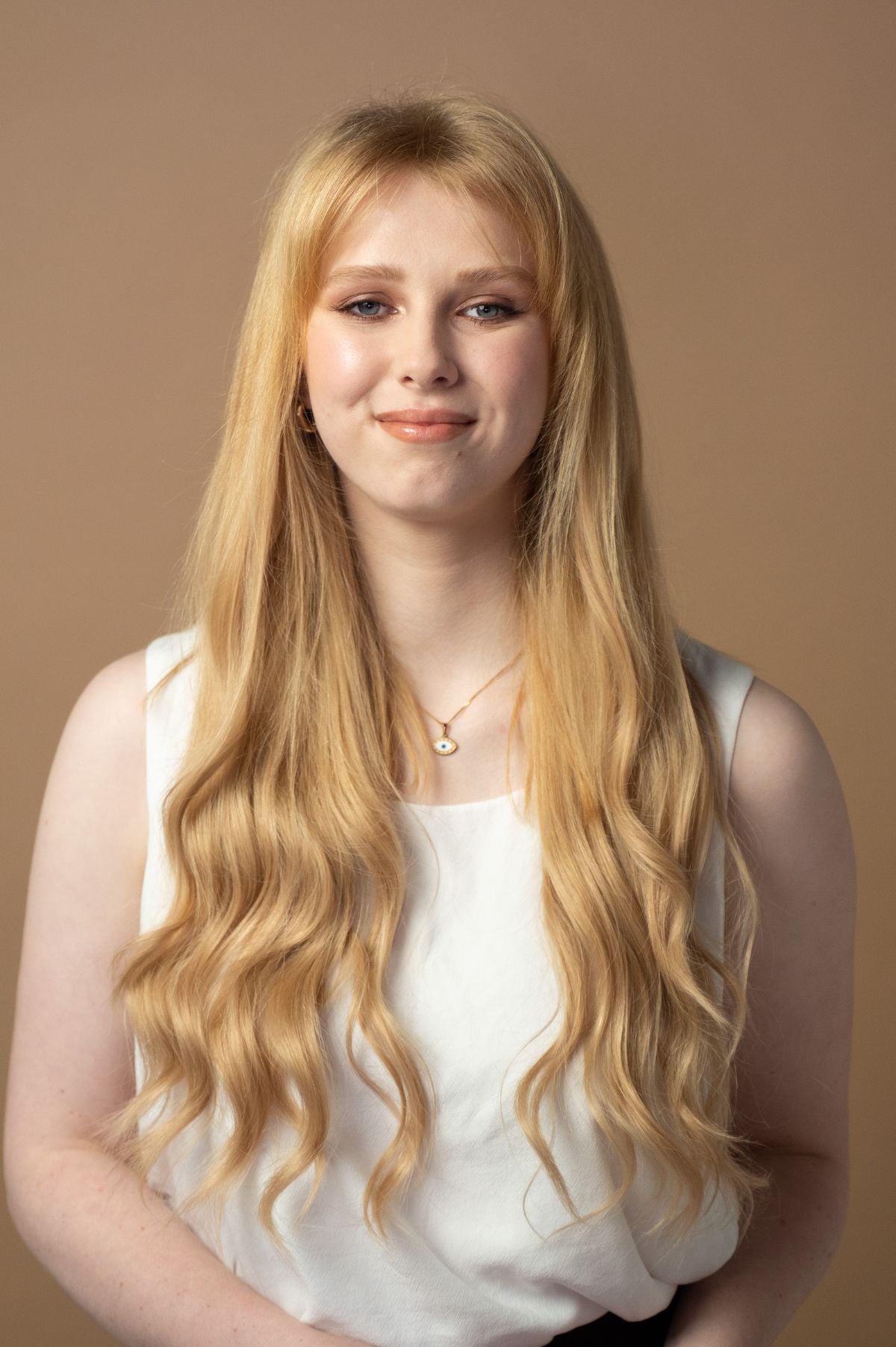 #23 Golden Blonde Seamless Tape In Extensions