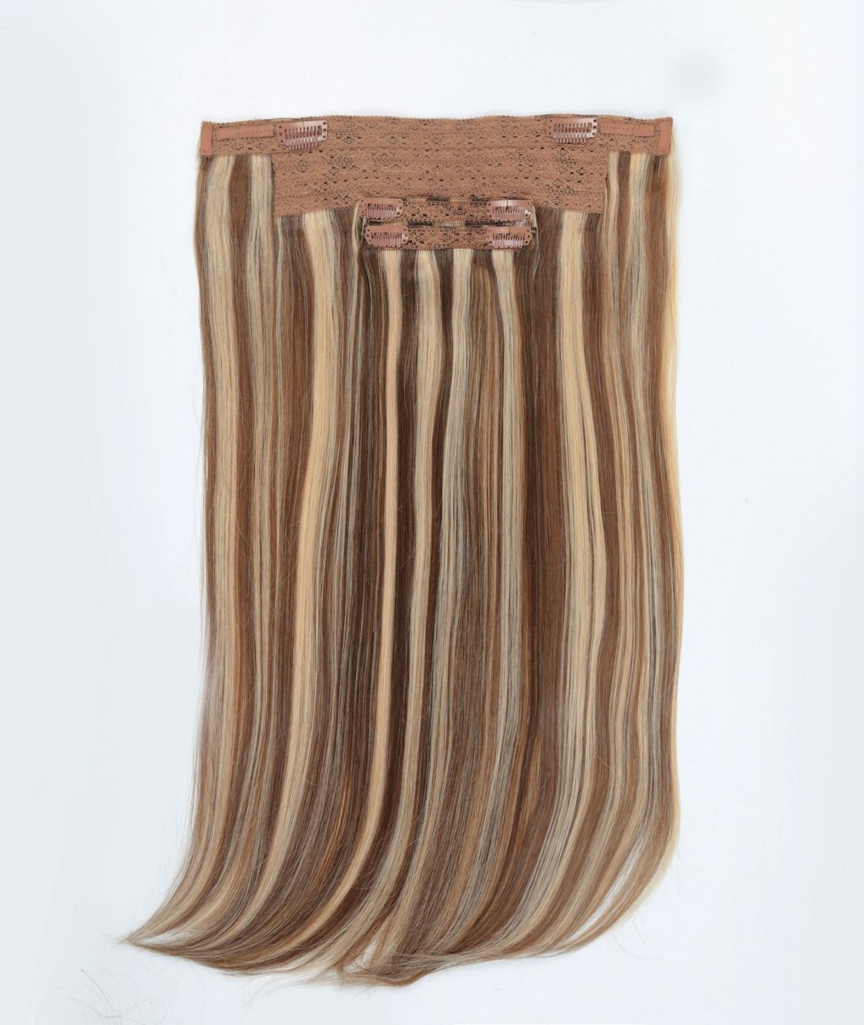 #Hazelnut Twist Classic Halo Hair Extensions