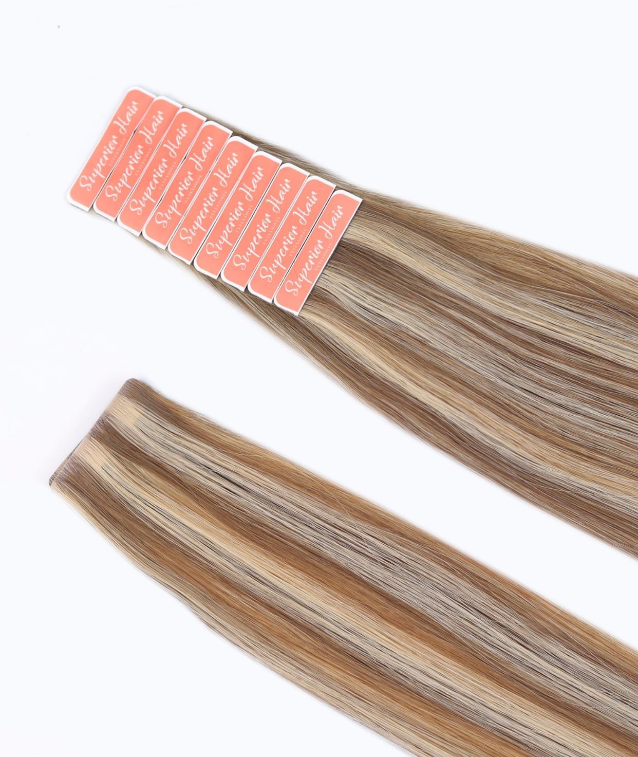 #Hazelnut Twist Invisi Tape Hair Extensions