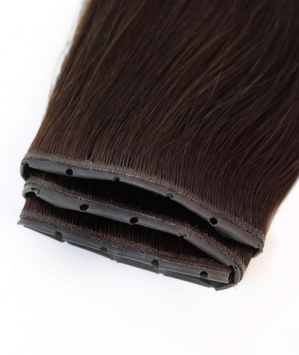 #2 Dark Brown Butterfly Genius Weft Extensions