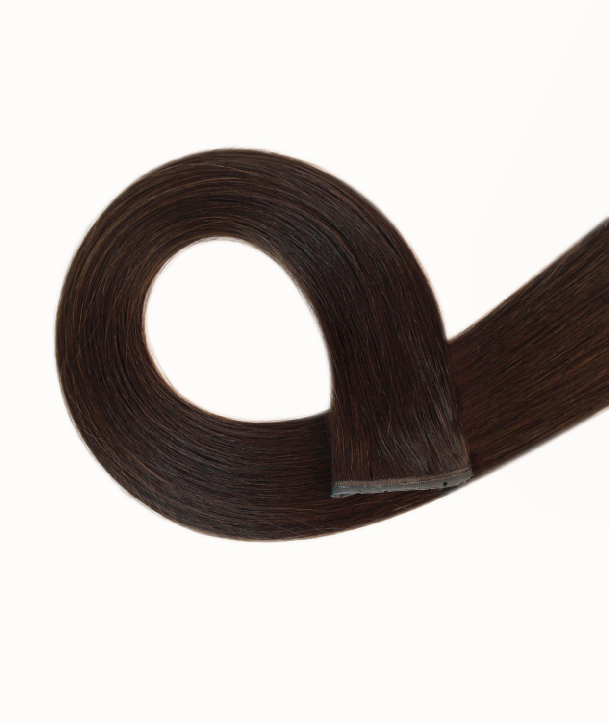 #2 Dark Brown Butterfly Genius Weft Extensions